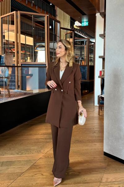 Asel Takım Kahverengi