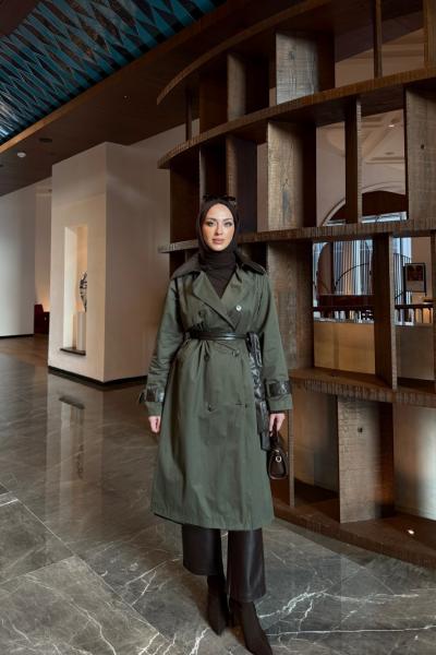 Ebrar Trençkot Haki