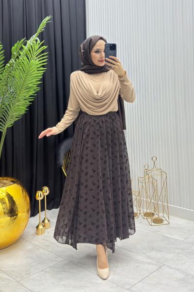 Flog Etek Kahverengi Kahverengi