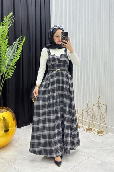 Gökçe Jile Siyah Siyah