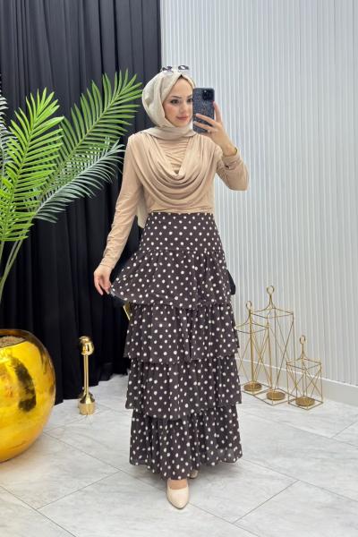 Kat Kat Etek Kahverengi Kahverengi