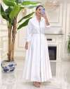 BTK Ebrar Elbise 6078 beyaz