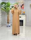 Btk hacer namaz elbisesi 6159 camel