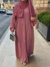 Mahra Abaya Pembe