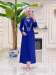 Btk  Maral Elbise Takım 5840 Saks Mavisi